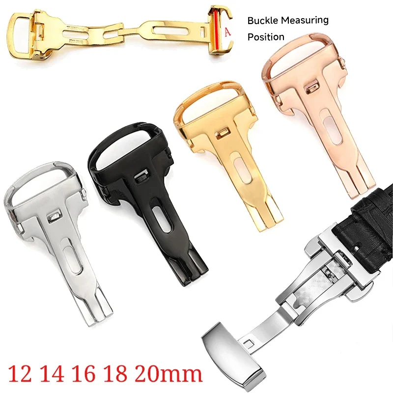 hot Watch Buckle Stainless Ste - Butterfly Clasp Deployant recensione e prezzo
