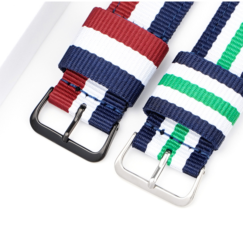 Nylon Watch Strap 20mm 22mm Qu - Canvas Strap Watch recensione e prezzo