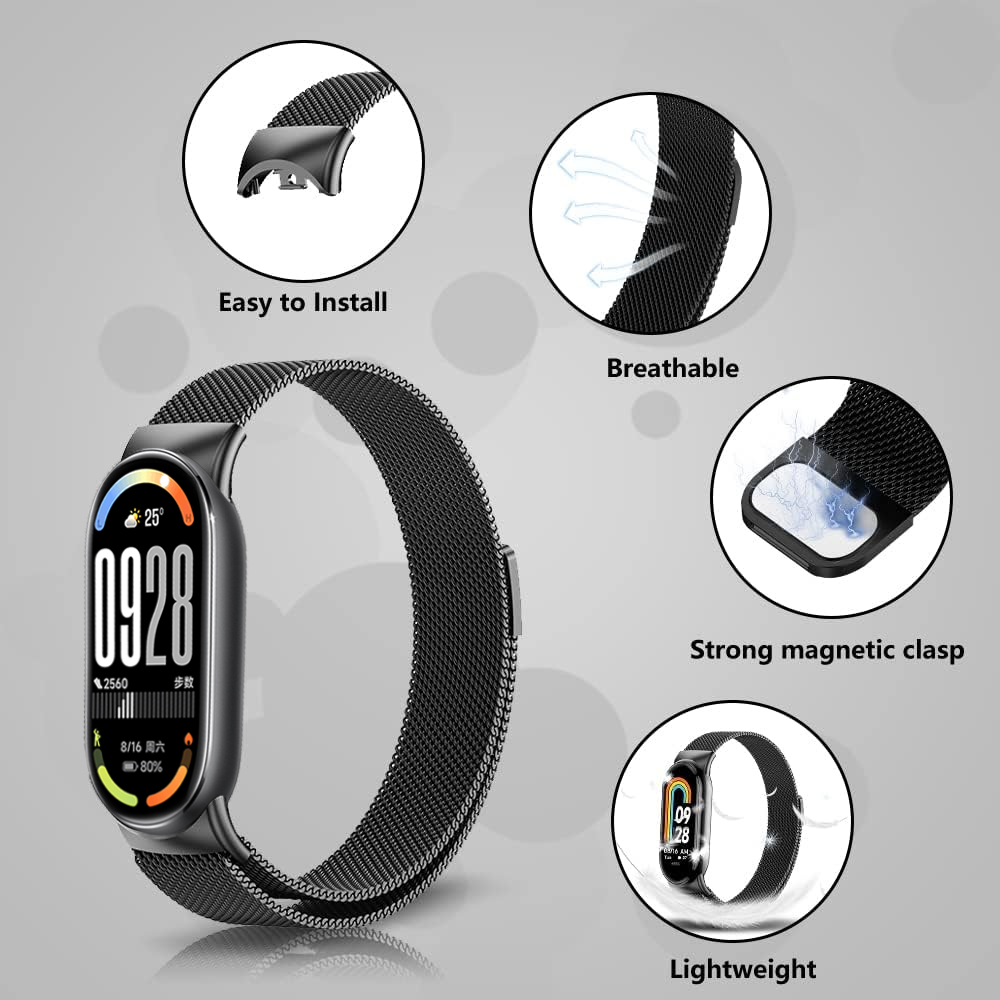 Magnetic Straps for Xiaomi mi  - Milanese Loop Magnetic recensione e prezzo