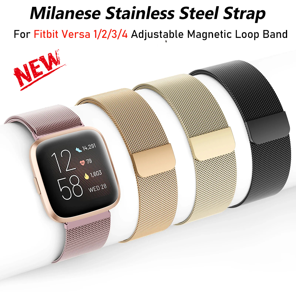 Milanese Strap for Fitbit Vers - Milanese Loop Magnetic recensione e prezzo