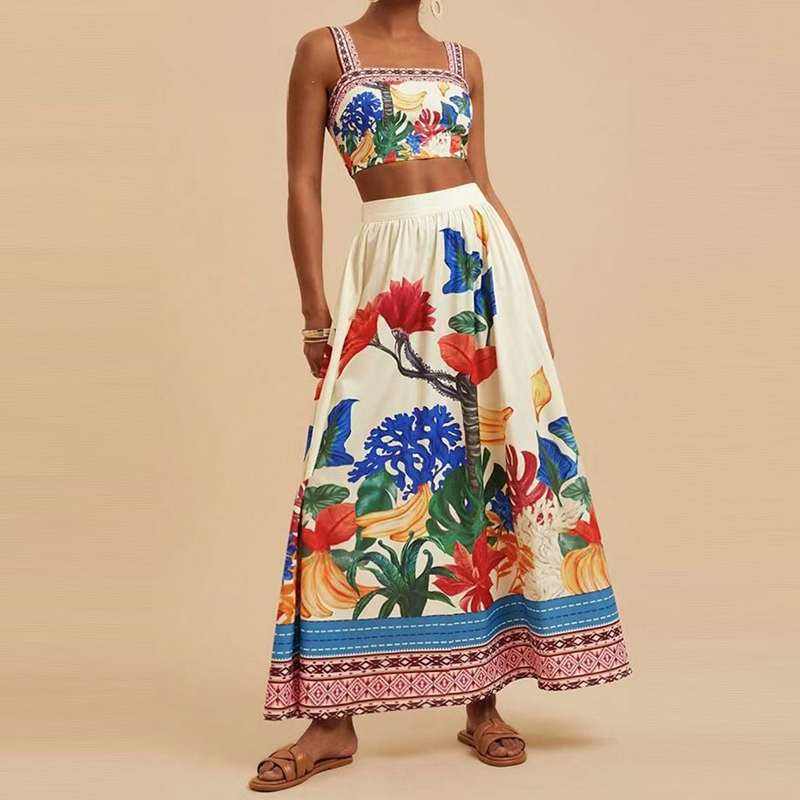 Women Sleeveless Straps Top &  - Tropic Strap Vintage recensione e prezzo