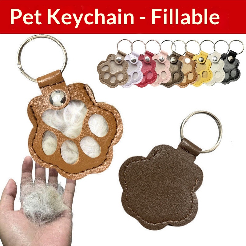 Dog Hair Collector Keychain Le - Leather Strap Quick Release recensione e prezzo