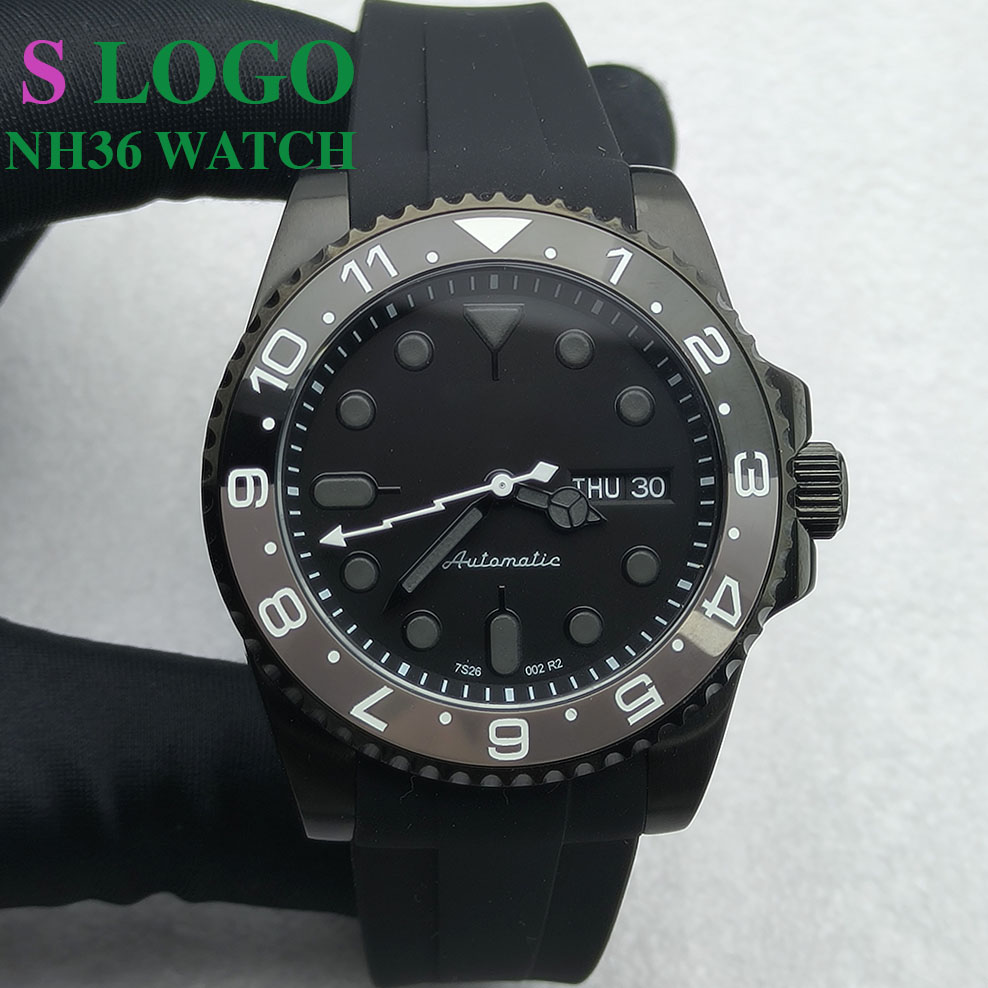 40MM NH36 Watch Black Men's St - Stainless Bracelet Diver recensione e prezzo