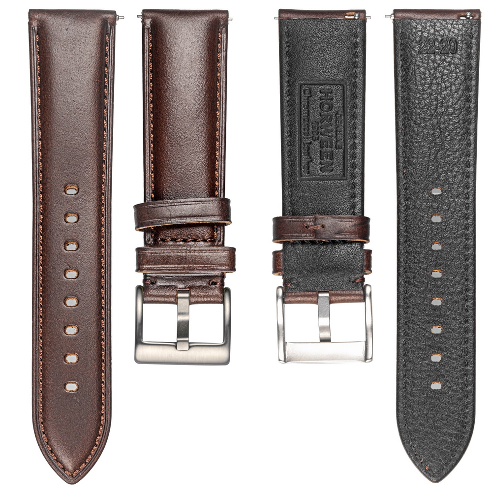 Hemsut Watch Bands Genuine Lea - Leather Strap Quick Release recensione e prezzo