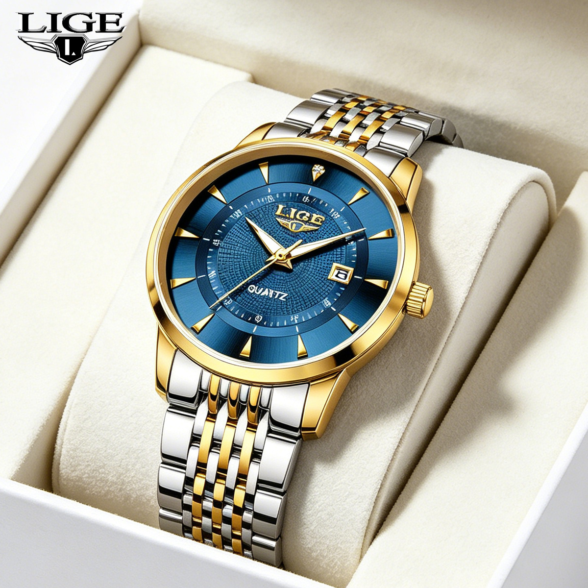 LIGE New 2026 Luxury Man Watch - Stainless Bracelet Diver recensione e prezzo
