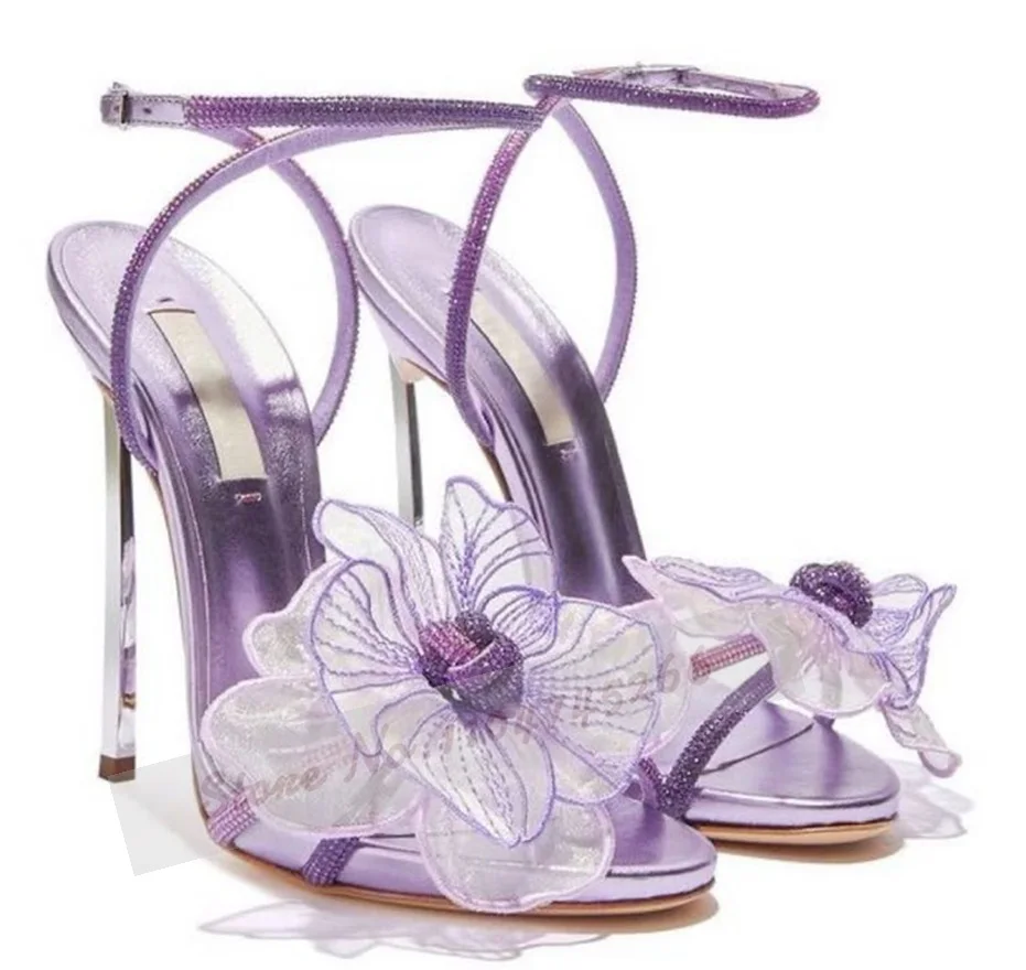Silver Metal Blade Heel Fairy  - Mesh Strap Metal recensione e prezzo