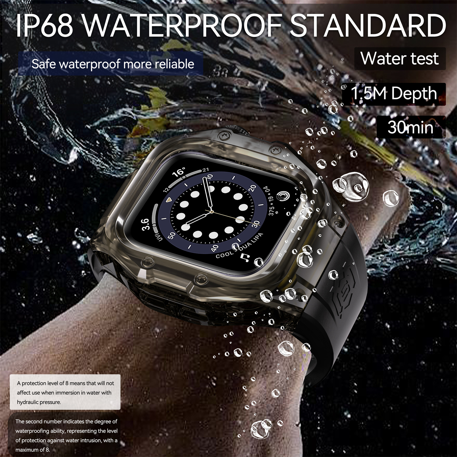ShellBox IP68 Waterproof Sport - Rubber Strap Diver recensione e prezzo