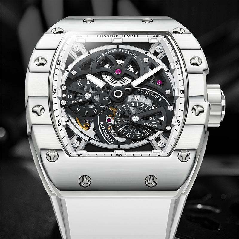 BONEST GATTI Men's Mechanical  - Rubber Strap Diver recensione e prezzo