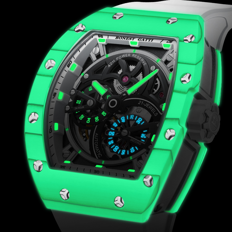 BONEST GATTI Men's Mechanical  - Rubber Strap Diver recensione e prezzo