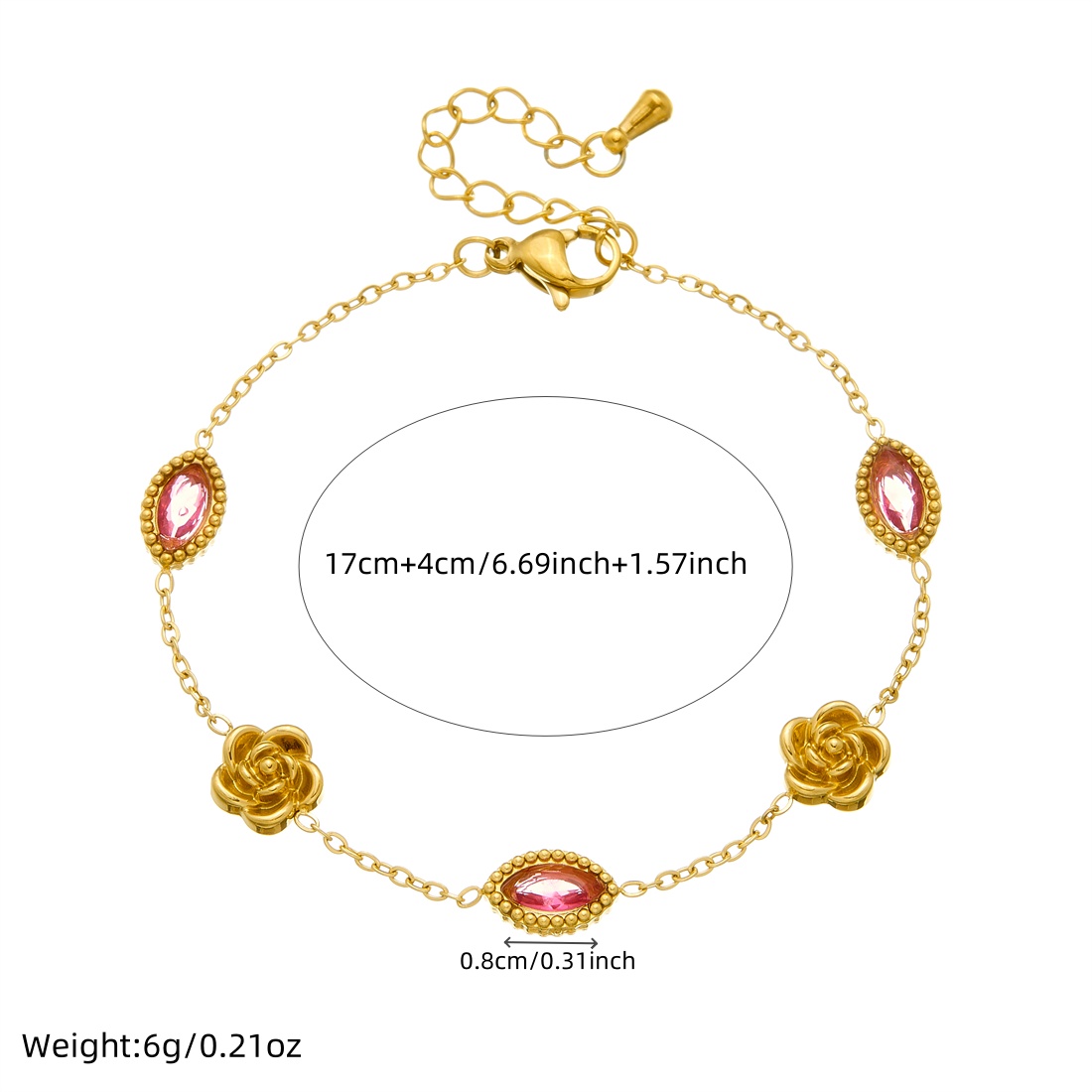 Stainless Steel Elliptical Pin - Butterfly Clasp Deployant recensione e prezzo