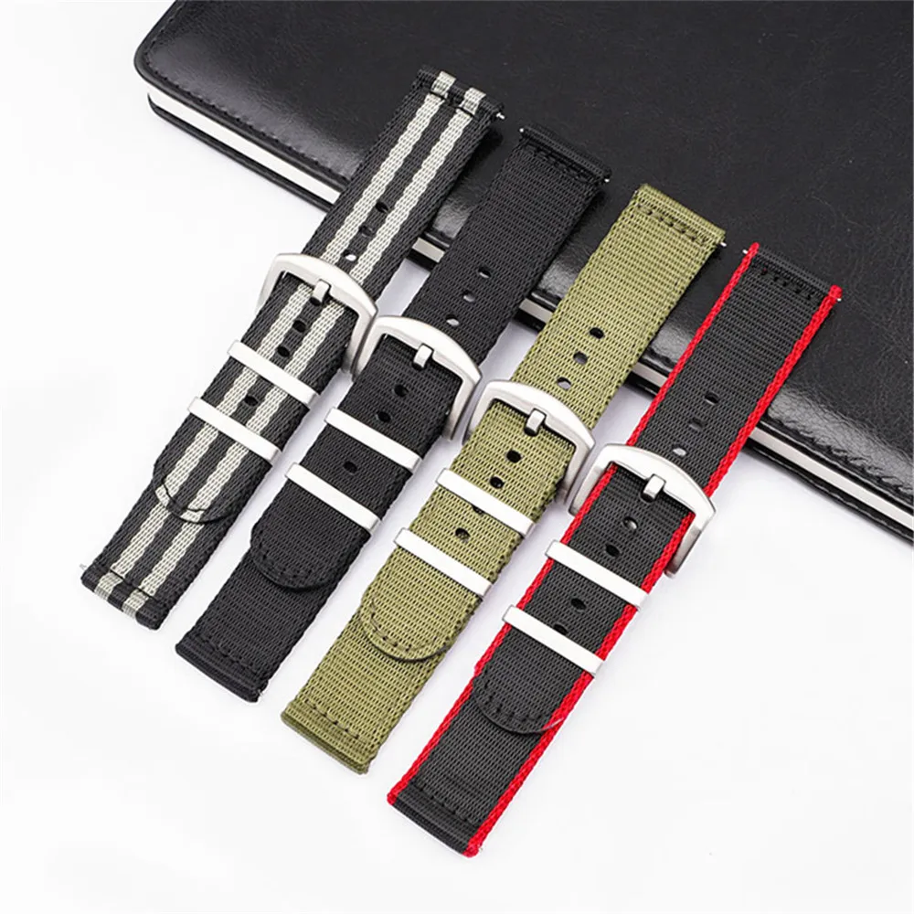 18/20/22/24mm Nylon Strap Men  - Canvas Strap Watch recensione e prezzo
