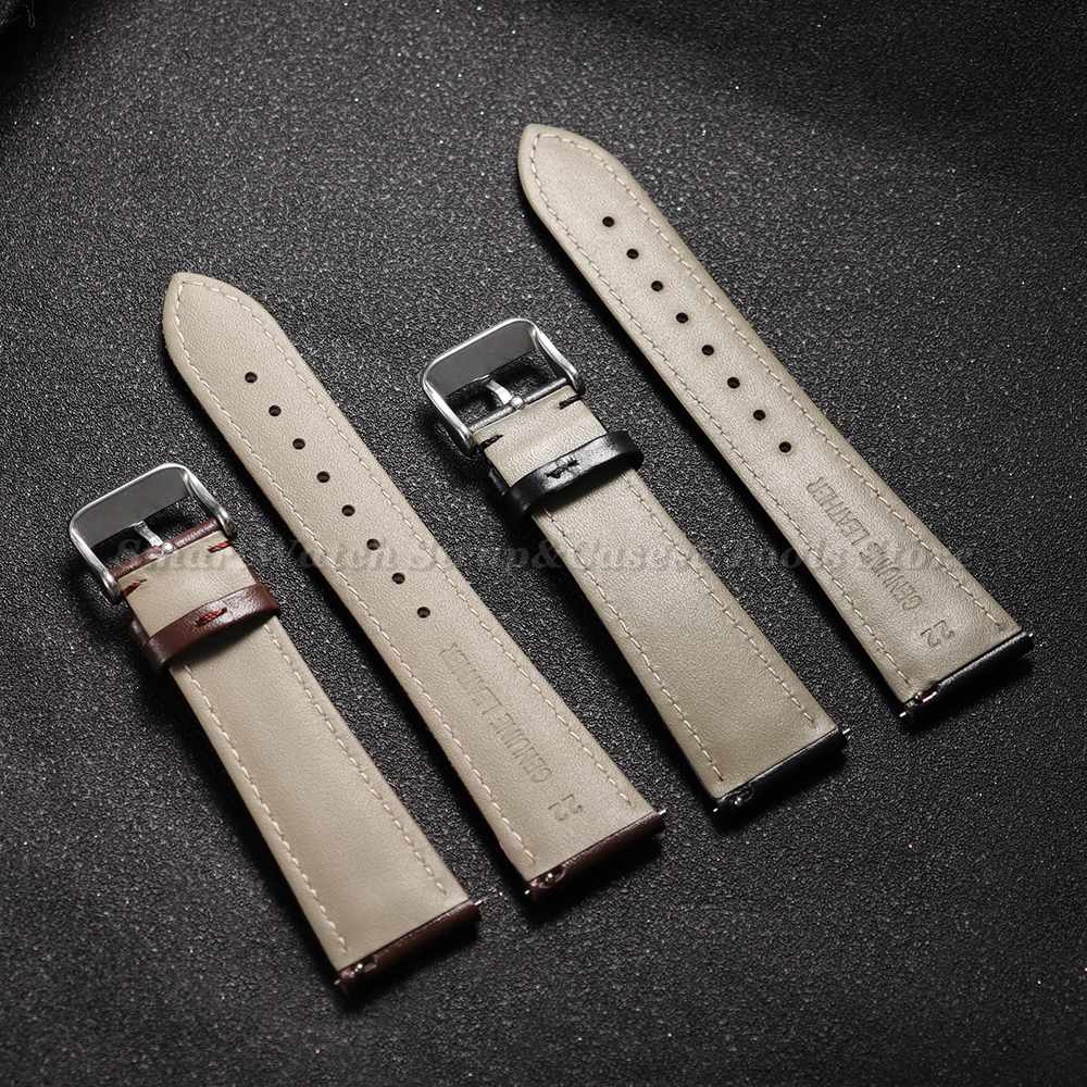 Genuine Leather Wristwatch Ban - Leather Strap Quick Release recensione e prezzo