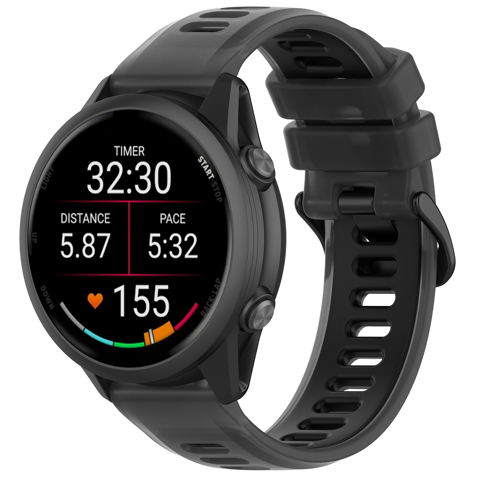 22mm 20mm Transparent Two-Tone - Silicone Watch Band 22Mm recensione e prezzo