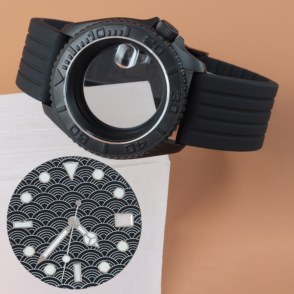 Black PVD 42mm Watch Case Rubb - Rubber Strap Diver recensione e prezzo