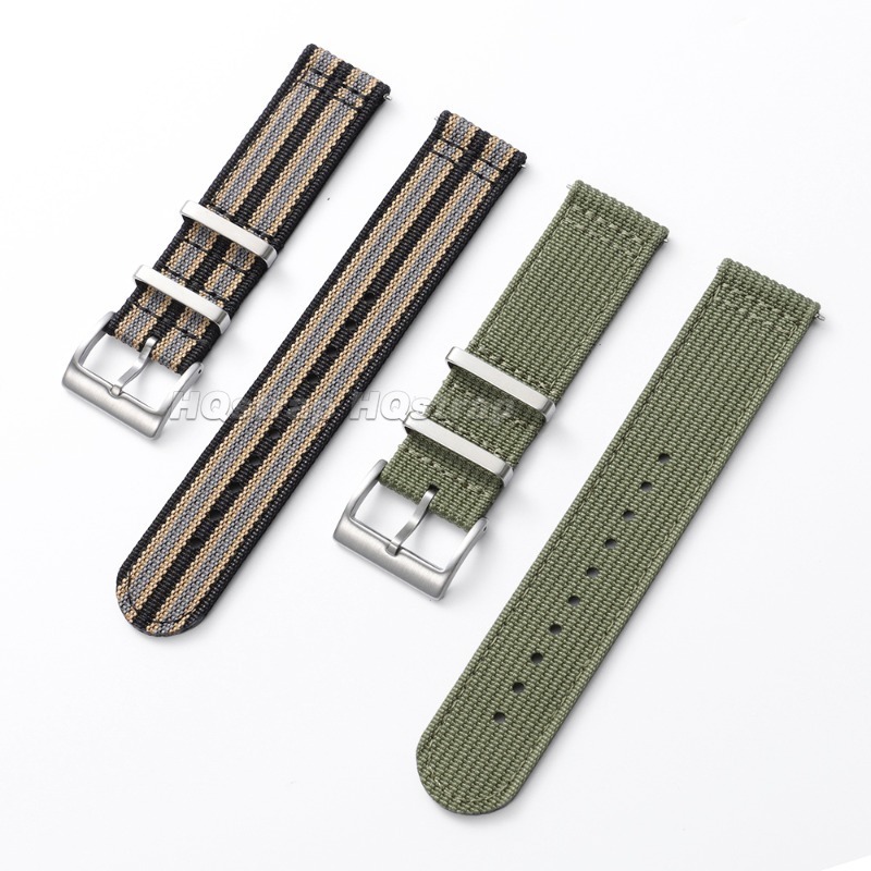 20mm 22mm Woven Nylon Strap fo - Canvas Strap Watch recensione e prezzo