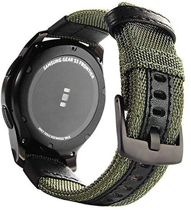 24MM Nylon Watch Band For TicW - Canvas Strap Watch recensione e prezzo