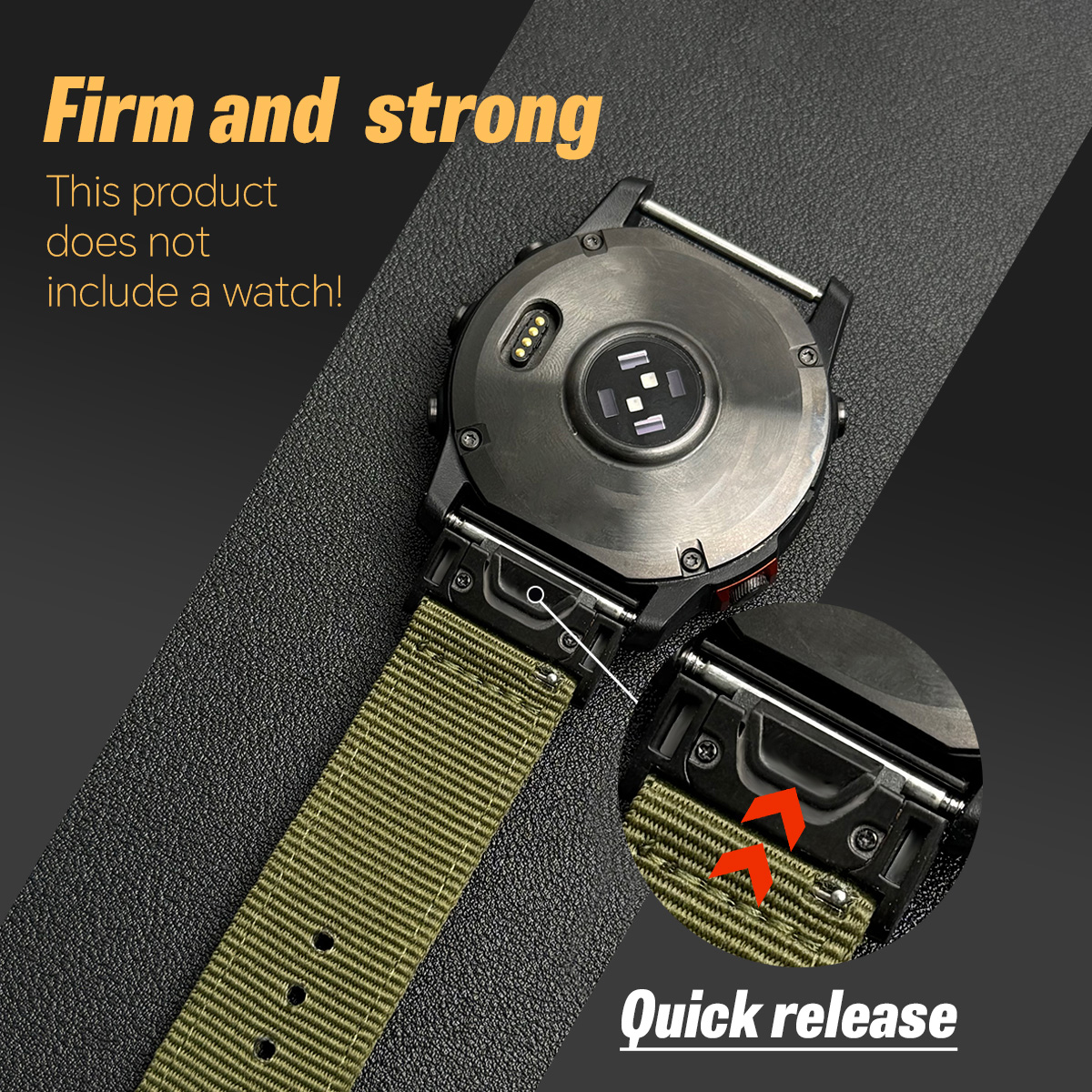 22/26mm Durable Nylon Canvas S - Canvas Strap Watch recensione e prezzo