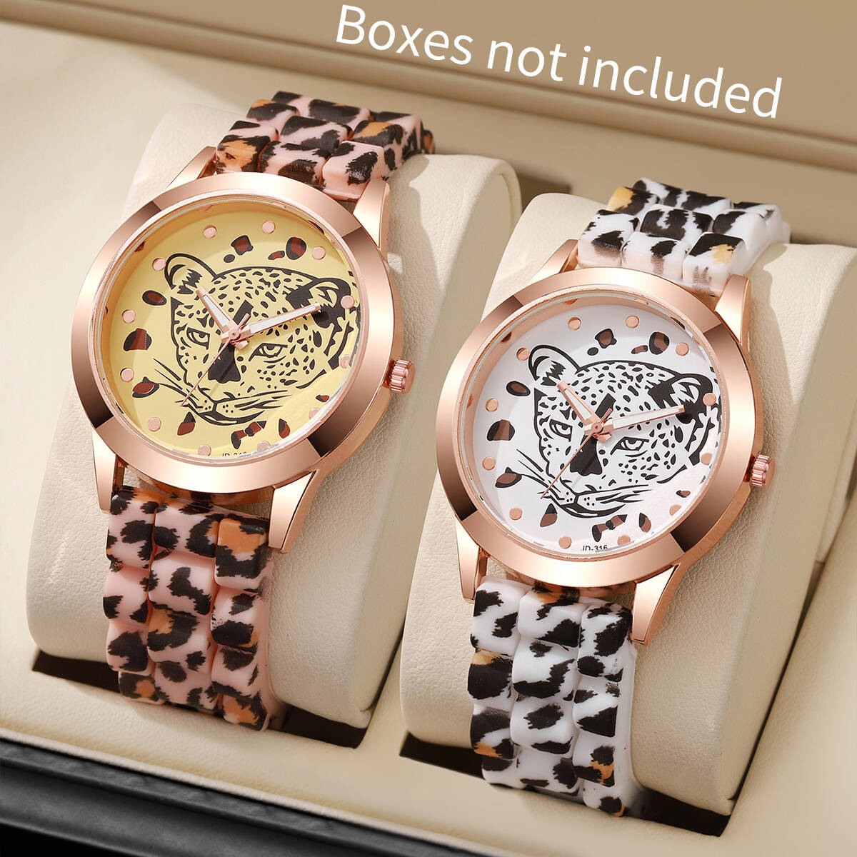 2PCS/Set Fashion Women Watches - Silicone Band Women recensione e prezzo