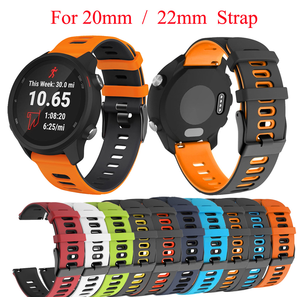 20 22mm Wrist Straps Band For  - Silicone Watch Band 22Mm recensione e prezzo