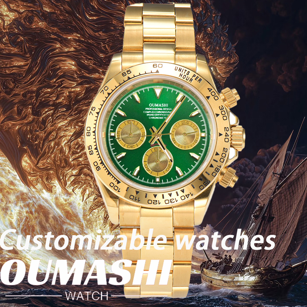 Customized 39mm VK63 Watch Men - Stainless Bracelet Diver recensione e prezzo