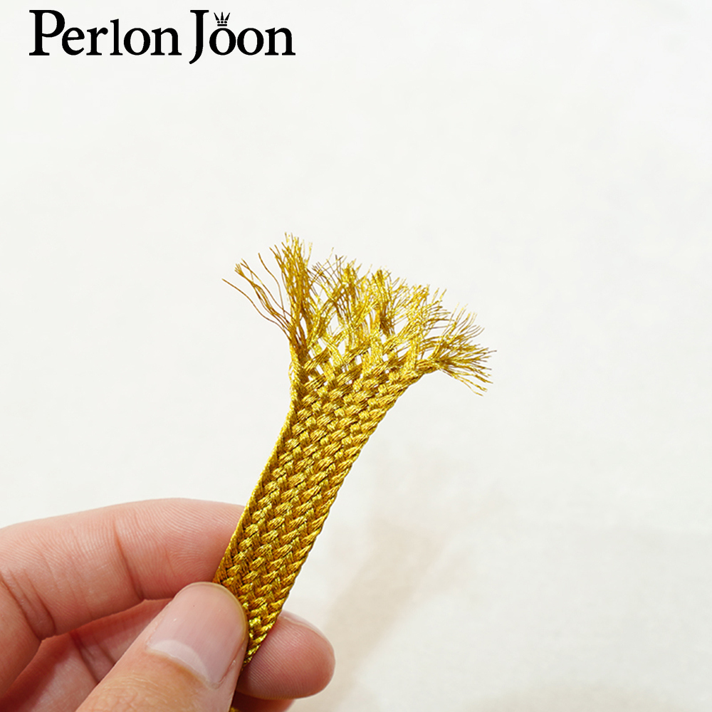 10yards Gold  thread strap web - Perlon Strap Woven recensione e prezzo