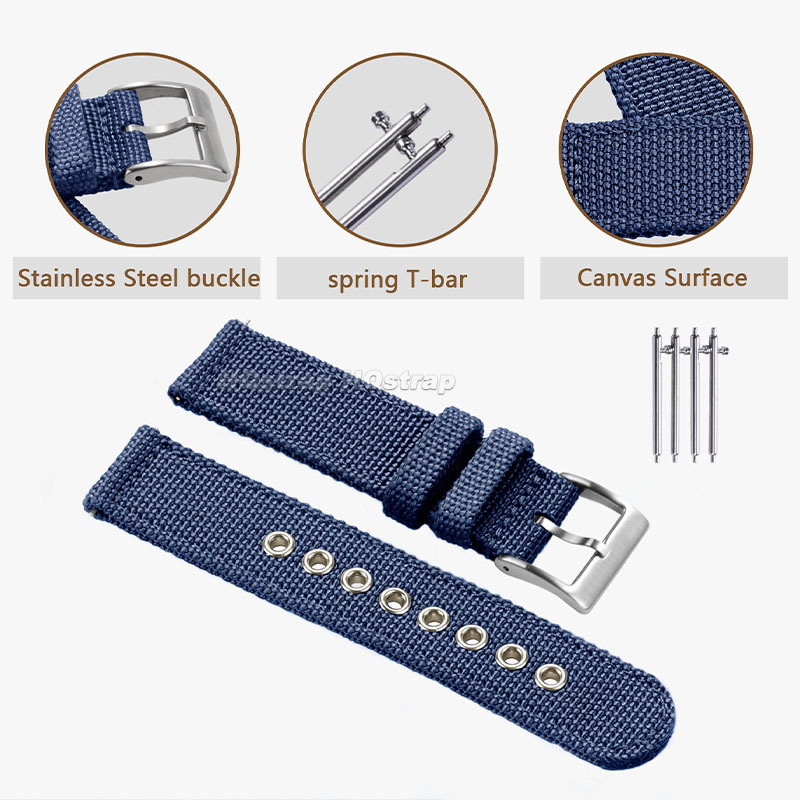 Nylon Strap 18mm 20mm 22mm Ban - Nato Strap Nylon recensione e prezzo