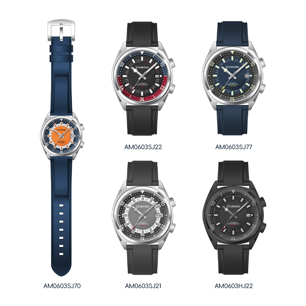 STARKING Men's Automatic 8215  - Rubber Strap Diver recensione e prezzo
