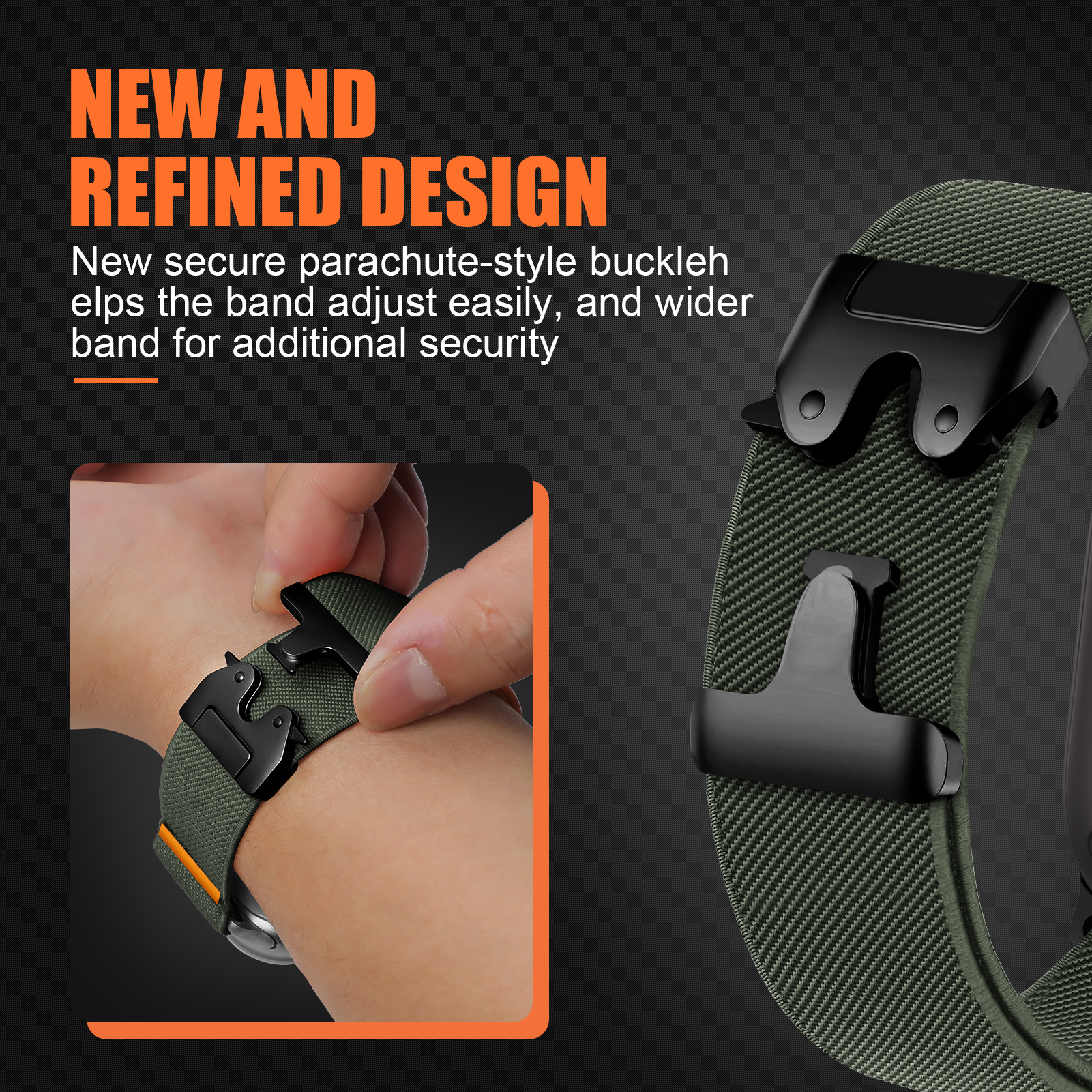 Straps For Apple Watch ultra 2 - Parachute Strap Elastic recensione e prezzo