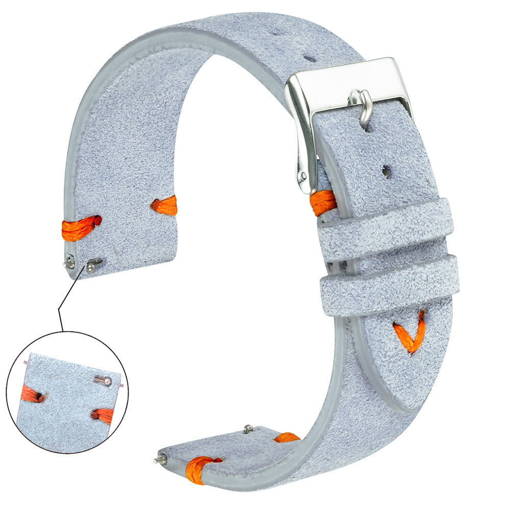 Suede Watch Straps 18mm 20mm H - Suede Strap Watch recensione e prezzo