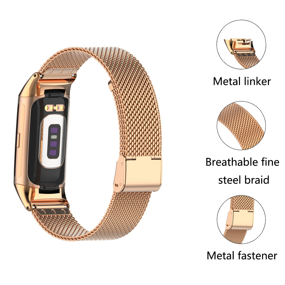 Suitable for Fitbit Charge 5/6 - Mesh Strap Metal recensione e prezzo