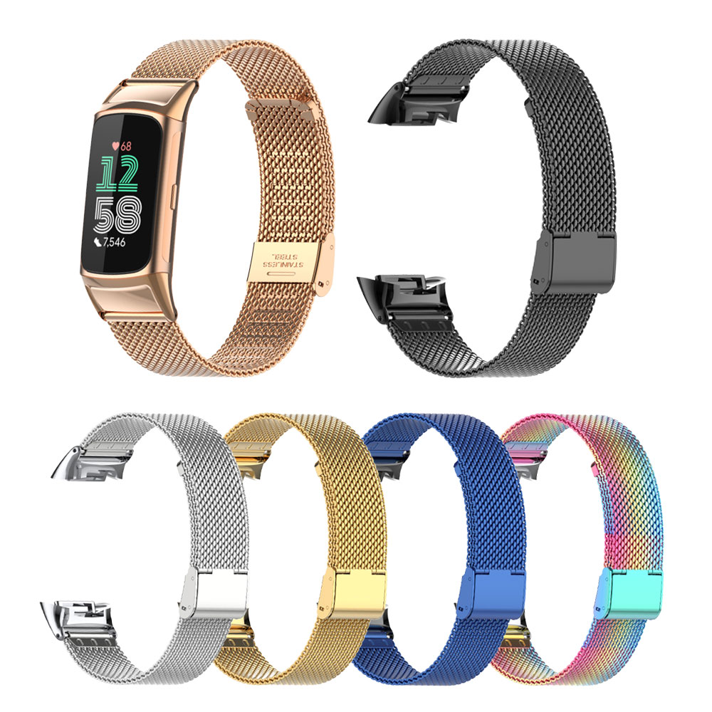 Suitable for Fitbit Charge 5/6 - Mesh Strap Metal recensione e prezzo