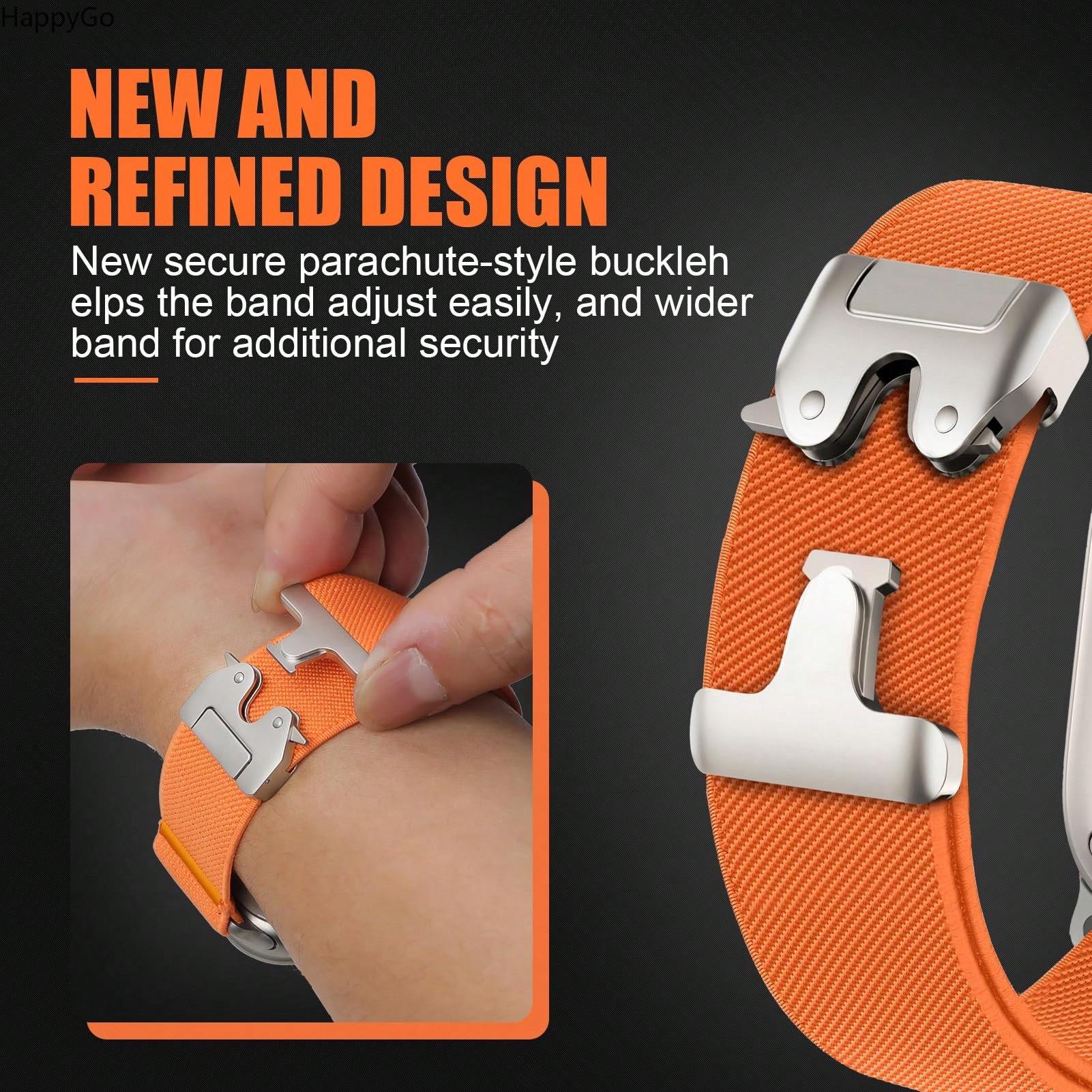 Wide Stretchy Nylon Wrist Stra - Parachute Strap Elastic recensione e prezzo