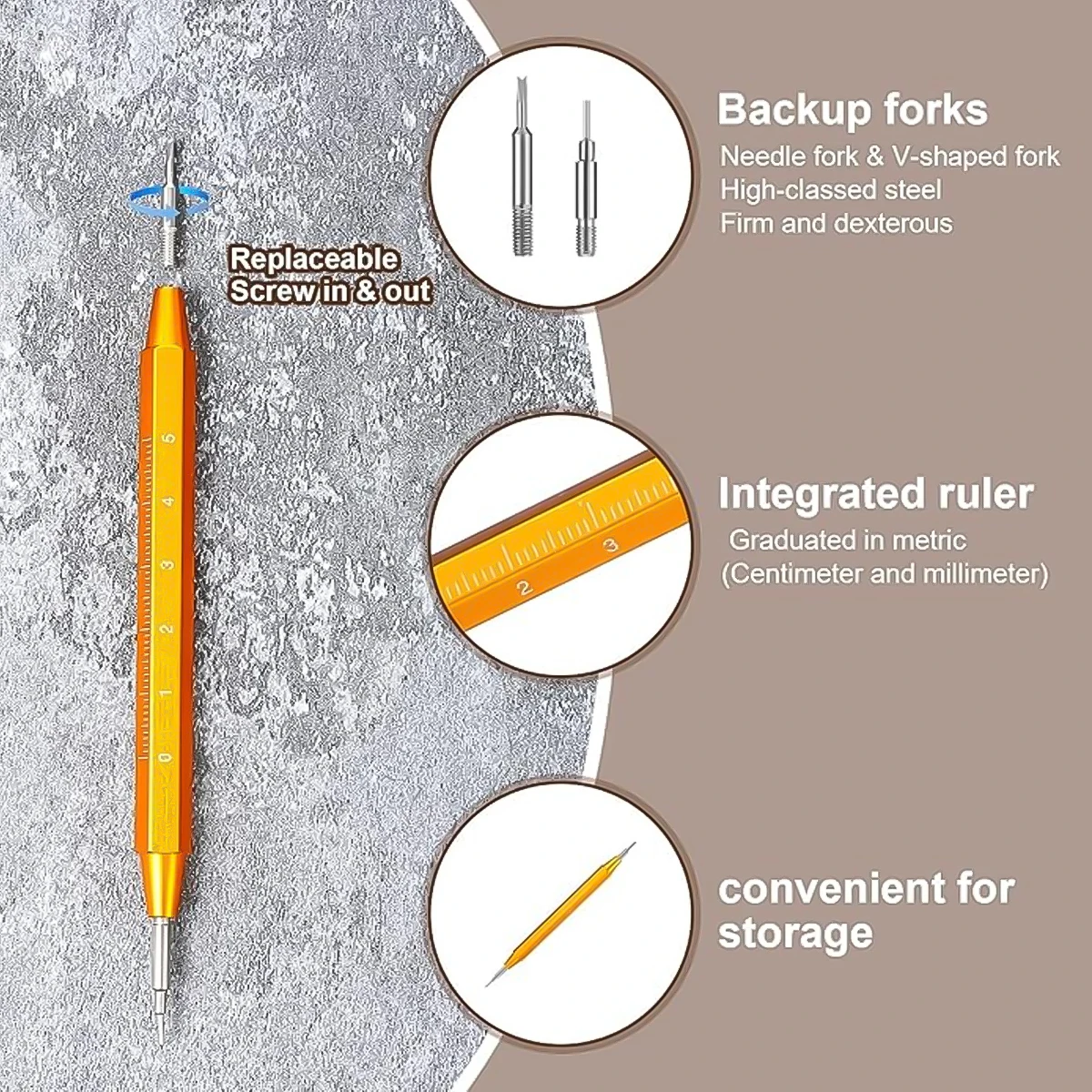 Double Ended Watch Spring Bar  - Spring Bar Tool Set recensione e prezzo