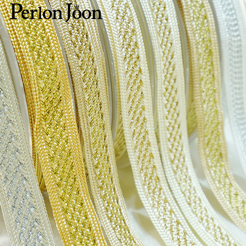 10yards/lot  gold thread polye - Perlon Strap Woven recensione e prezzo
