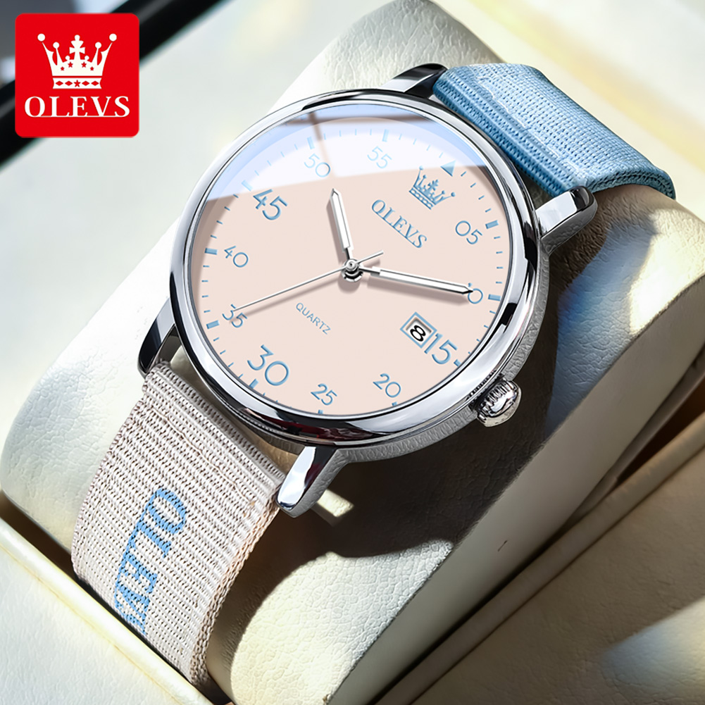 OLEVS Brand New Fashion Retro  - Canvas Strap Watch recensione e prezzo