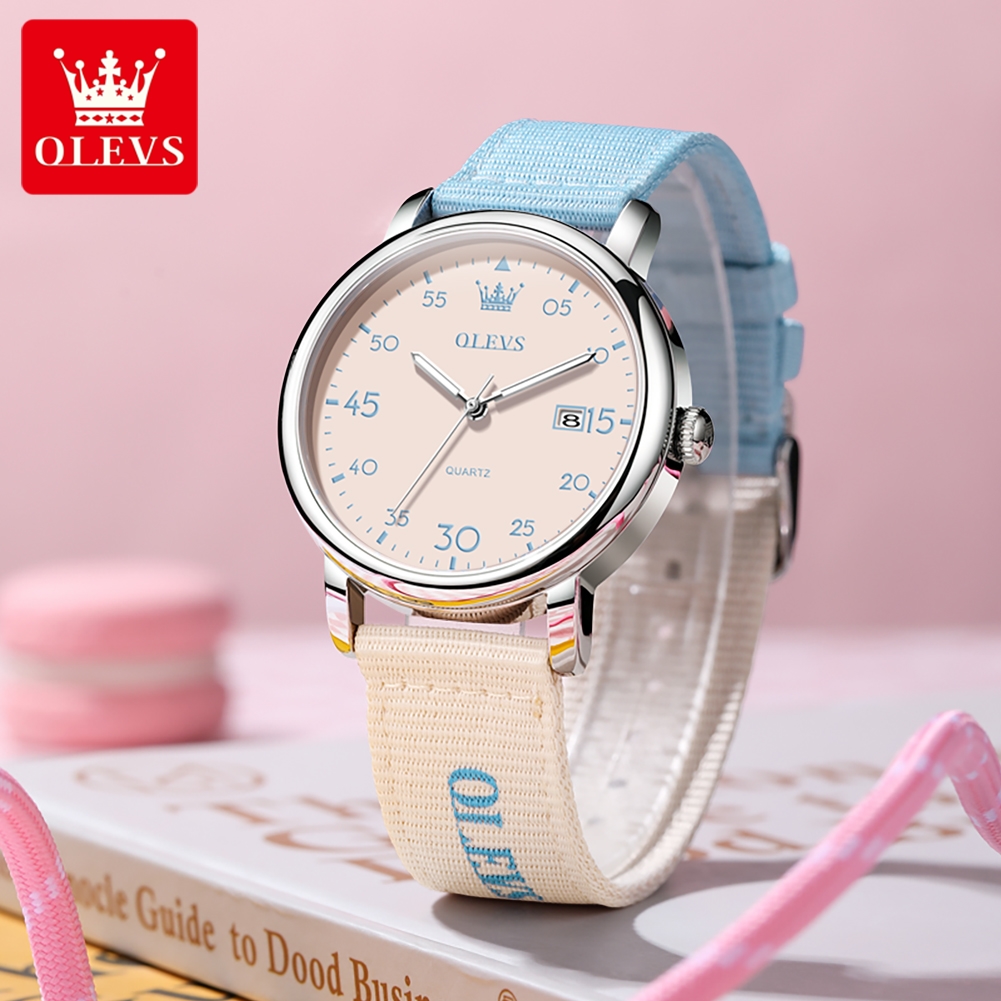 OLEVS Brand New Fashion Retro  - Canvas Strap Watch recensione e prezzo