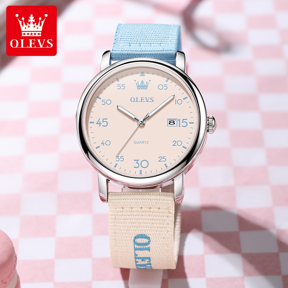 OLEVS Brand New Fashion Retro  - Canvas Strap Watch recensione e prezzo