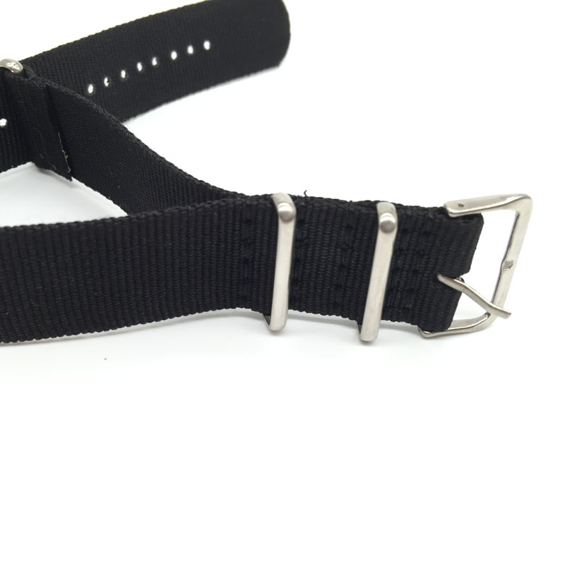 Black Nylon Strap for 16mm 18m - Nato Strap Nylon recensione e prezzo