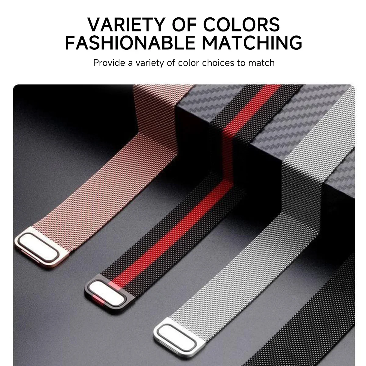 Metal Strap For Fitbit Versa 4 - Milanese Loop Magnetic recensione e prezzo