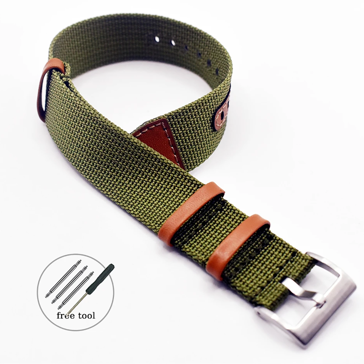 Soft Watch Bracelet for Seiko  - Canvas Strap Watch recensione e prezzo