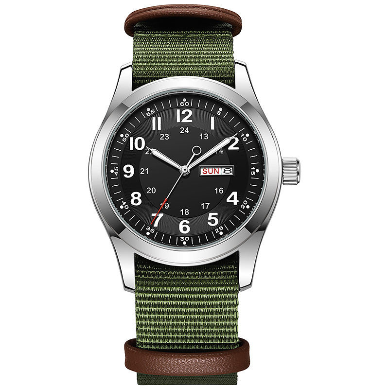 2026 Men's 42mm Watch Glow in  - Canvas Strap Watch recensione e prezzo
