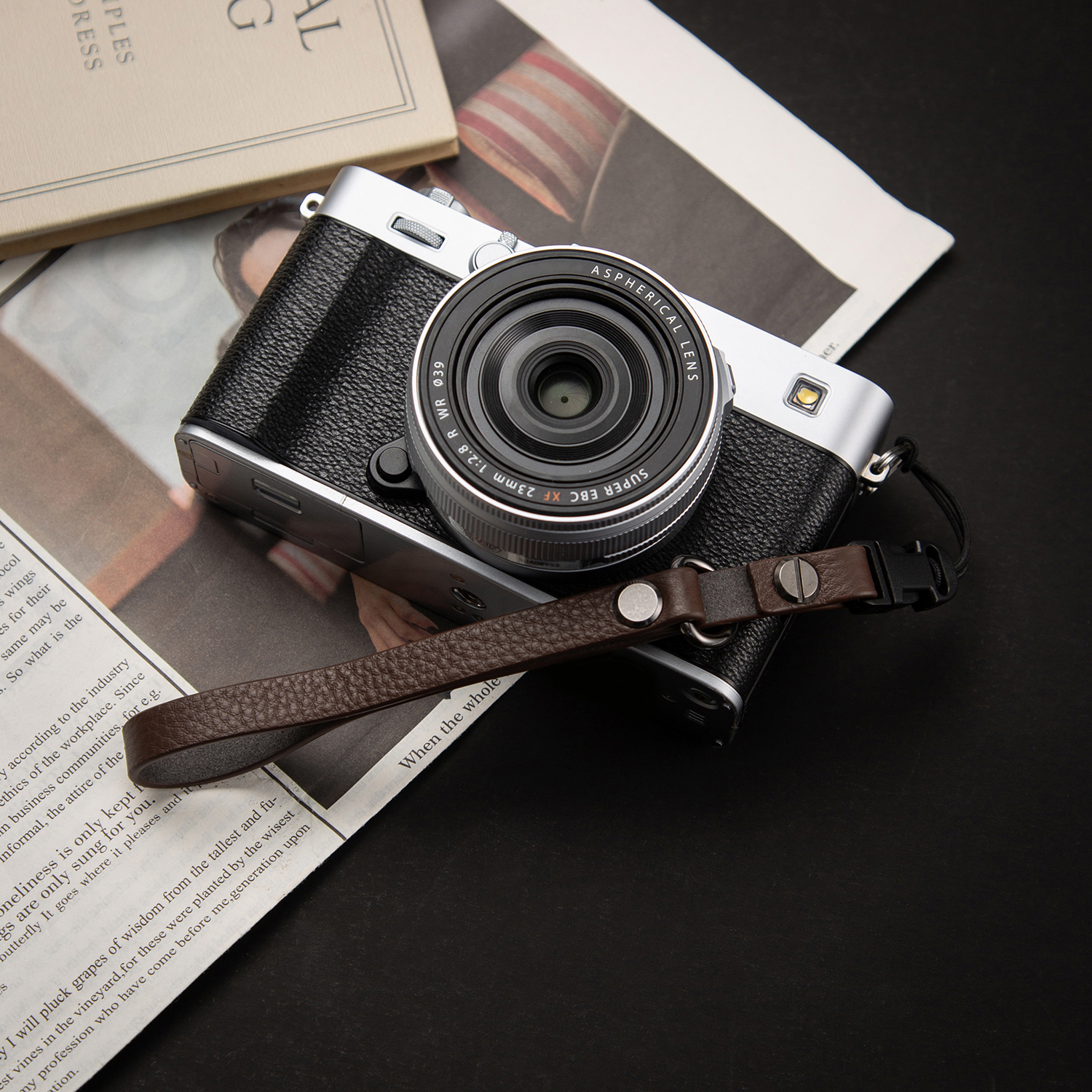 Adjustable Handmade Cowhide Le - Leather Strap Quick Release recensione e prezzo
