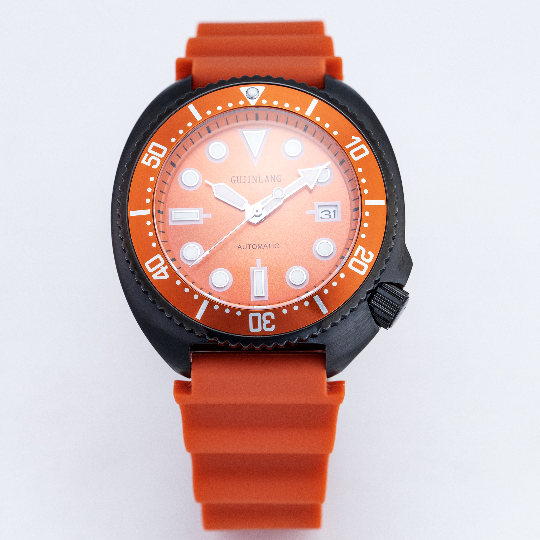 Men's Japanese/Shinese NH35A F - Rubber Strap Diver recensione e prezzo