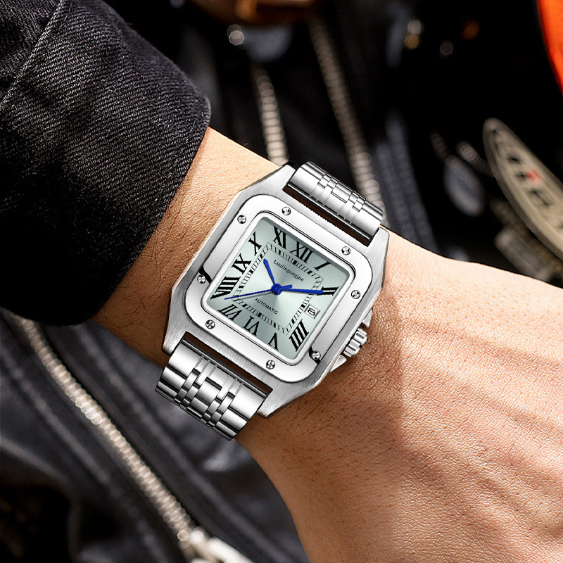 High-End Luxury Square Automat - Butterfly Clasp Deployant recensione e prezzo
