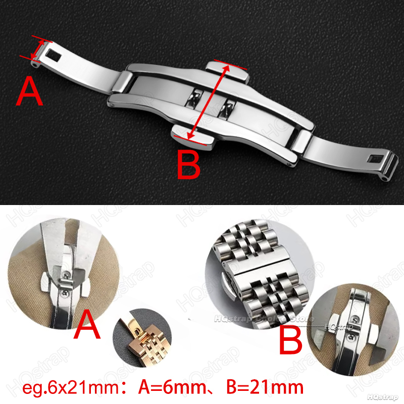 6mmx19/21/23/25mm Butterfly Bu - Butterfly Clasp Deployant recensione e prezzo