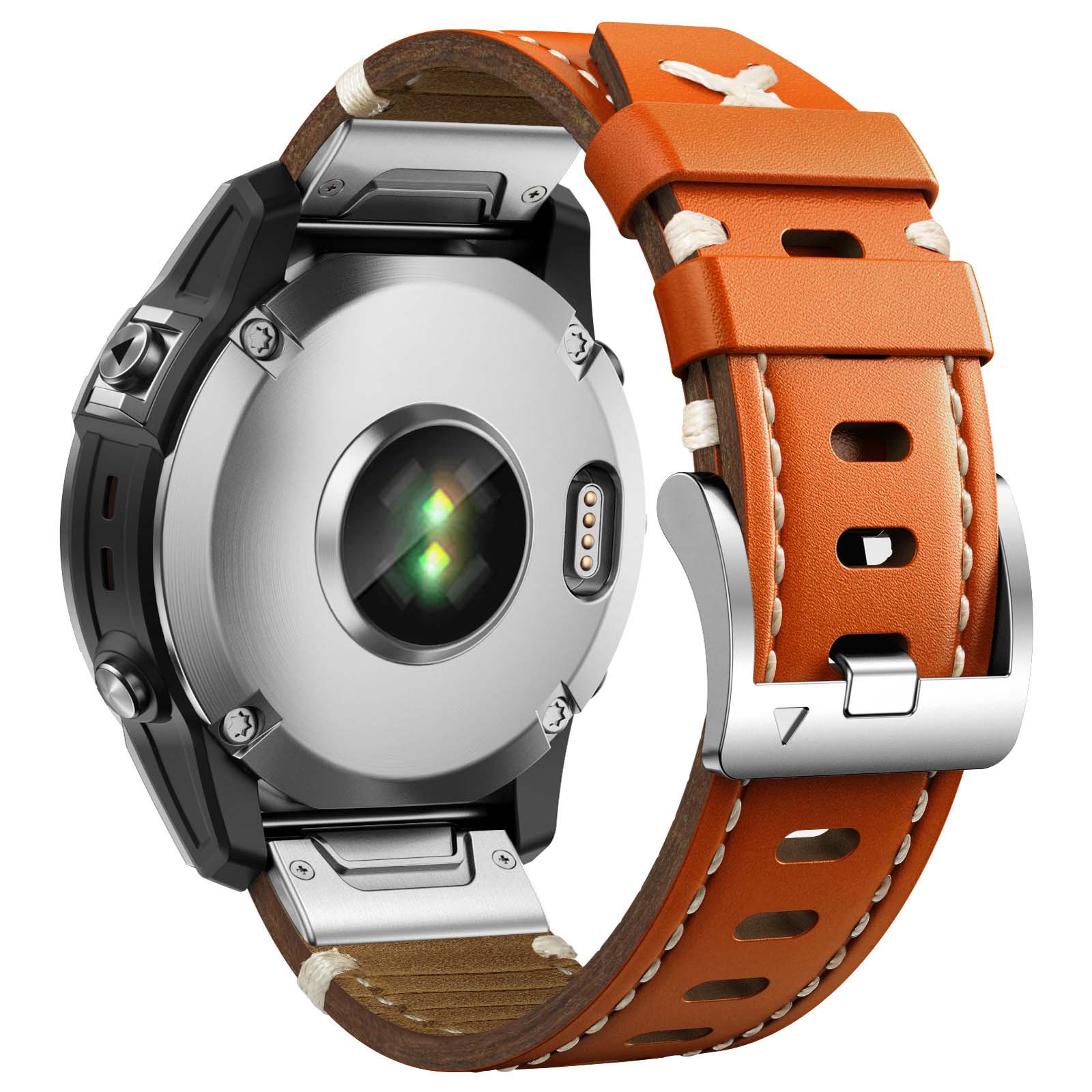 22 26mm Genuine Leather Strap  - Leather Strap Quick Release recensione e prezzo