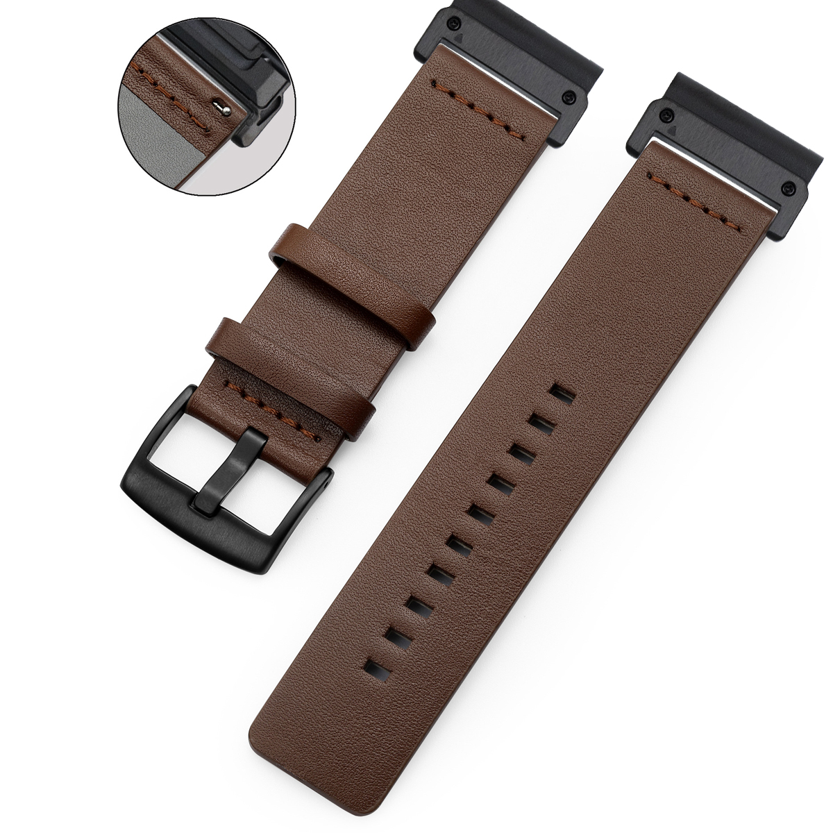 26mm 22mm Quick Fit Strap For  - Leather Strap Quick Release recensione e prezzo