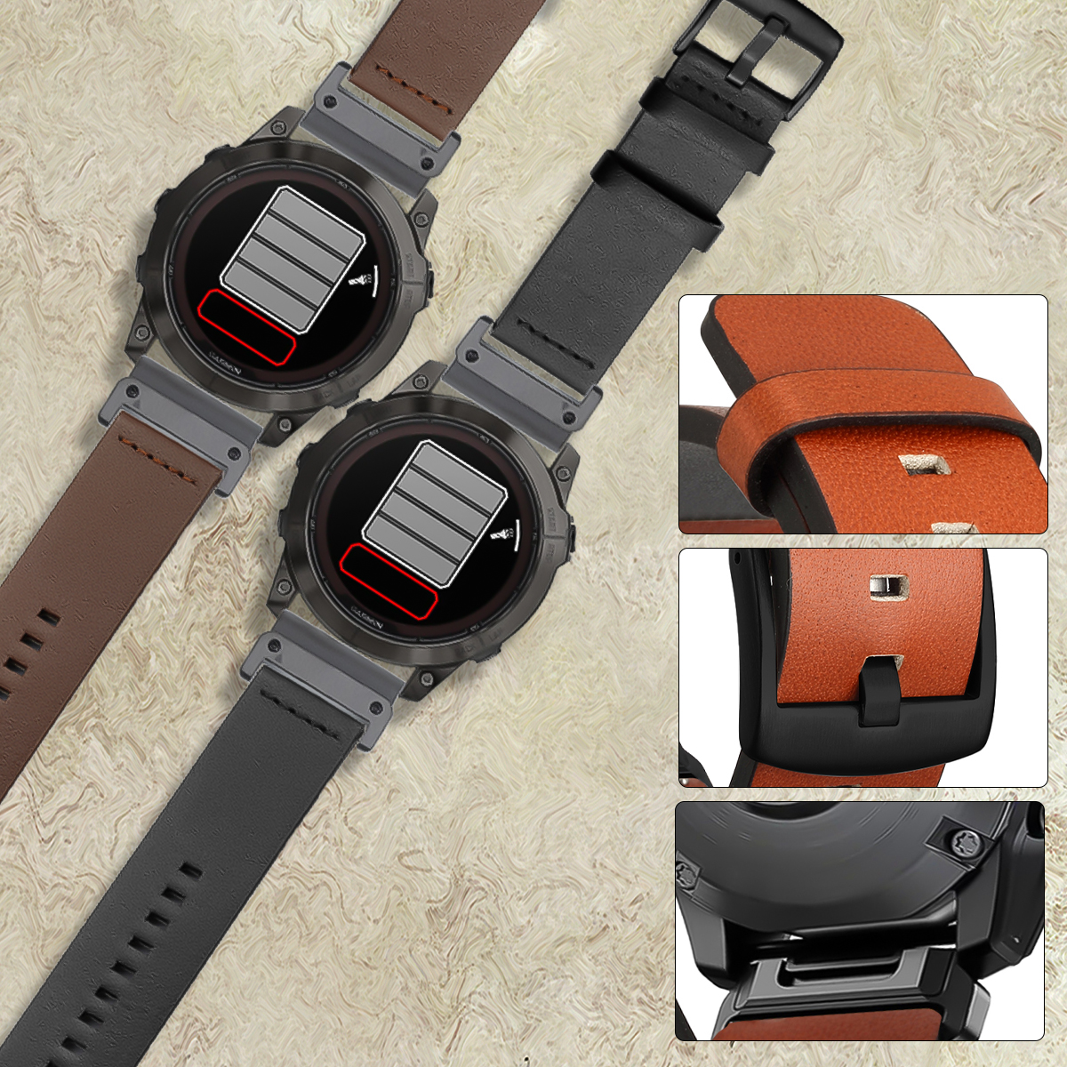 26mm 22mm Quick Fit Strap For  - Leather Strap Quick Release recensione e prezzo