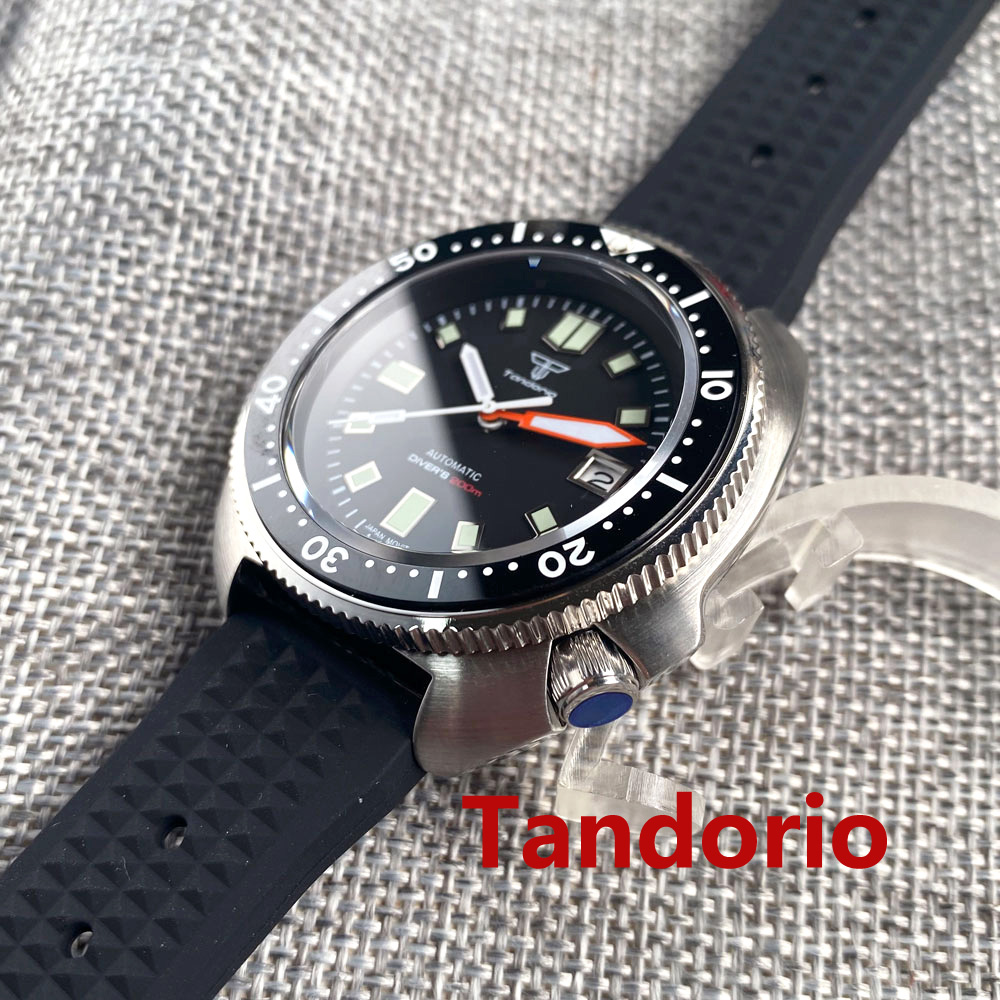 Tandorio 44mm Japan NH35/PT500 - Rubber Strap Diver recensione e prezzo