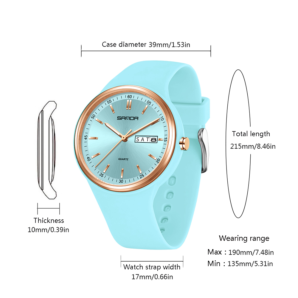 Fashion Calendar High Guality  - Silicone Band Women recensione e prezzo